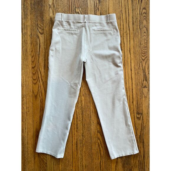 QUINCE Ivory Ultra Stretch Pants Trousers Women's Size Medium - Picture 4 of 8